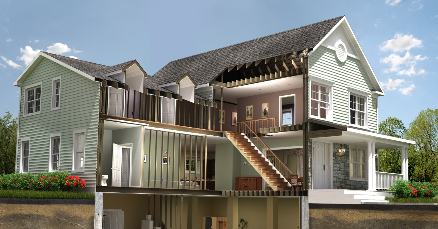 New Home House background image